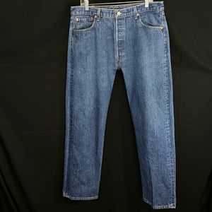 Rare LEVIS 501xx Deadstock Blue Jeans 38W x 33L 6 Button Fly 🩸